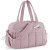 Bagsmart Borsa da viaggio da donna, borsa da weekend da 24l, impermeabile, borsa da viaggio, bagaglio a mano, borsa da palestra, borsa per clinica, borsa per la nascita, per ospedale, con PVC, borsa