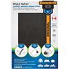 Pelle Patch - Pelle Nera Adesiva - Ecopelle Nera - 25 Colori Disponibili - Original 13cm x 20cm - Nero