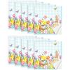 Arquiel Tovaglioli Pasqua Coniglietto Set Di 10, Tovaglioli Di Stoffa 100% Cotone Riutilizzabili Morbido Tovaglioli Da Tavola Perfetto Per Feste,Festival, Ristoranti(45 Cm X 45 Cm)
