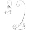OLYCRAFT Espositore per Ornamenti In Argento 19cm con Supporto per Ornamenti Intrecciati per Appendere Palline di Strega Supporto per Terrario per Piante Aeree per Matrimoni Casa e Ufficio