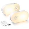 Lyridz Luce Notturna con Sensore di Movimento,Stick on Ricaricabile Nightlight Luce aricabile, regolabile in continuo per Neonato's camera da letto