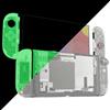 eXtremeRate Cover Tasti per Nintendo Switch 2,Pulsanti Kit & Custodia Frontale Posteriore Ricambio Accessori per Nintendo Switch 2 Joycon Console(Senza Joycon e Console)-Trasparente Illuminare