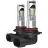 Sirius AIR LED HIR2 - Kit 2 Lampade Auto 12V 6500K, 2540 Lumens, Ventola Superiore Anti-Polvere, Raffreddamento Diretto Chip, Dimensioni Compatte, Attacco PX22d, ECE R37
