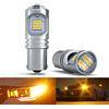 SageSunny 1156 Ba15s Lampadina LED Ambra 10-30V 3000K P21W 7506 1141 1003 1073 LED per luci di retromarcia di backup Luci posteriori, indicatori di direzione (2 pezzi)