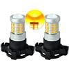 MCK Auto - PSY24W CREE LED Canbus Indicatori Ambra Arancione Molto Luminoso e Senza Errori Compatibile con Evoque Trasforma La Vostra Guida
