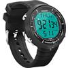 ILAME Orologio Polso per Nuoto e Immersioni Orologio Sportivo Impermeabile 10 ATM con Funzioni di Sveglia, Cronometro, Conto alla Rovescia, Doppio Fuso Orario, Formato 12 e 24 Ore, Cinturino in Silicone