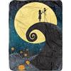 Northwest Coperta in poliestere, Nightmare Before Christmas Starry Night, 152,4 x 203,2 cm
