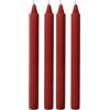 Cereria Di Giorgio Set da 2 candele decorative scanalate Dorica - Colore Bordeaux - Durata 8 ore - Diametro 2,5 cm Altezza 25 cm (Confezione da 2)