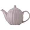 Bloomingville Latina Teiera 1085 ml - Teiera in gres porcellanato con coperchio e manico - Caraffa in ceramica di alta qualità - Elegante teiera per tè e bevande calde - lavabile in lavastoviglie e design unico