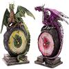 Puckator DRG413 Orologio Geode con Drago Appollaiato