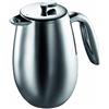 Bodum columbia: caffettiera, doppia parete, 3 tazze, 0.35 l, acciaio inox