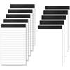 Roosea Block Notes A7 10 Pezzi Mini Block Notes Block Notes Piccoli Taccuino Tascabile A7 Blocco Appunti Piccolo Mini Taccuino Piccolo 30 Fogli per Ogni Blocchi per Lavoro Ufficio Casa Scuola