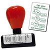 Primary Teaching Services ST69 - Timbro per l'autovalutazione, Self Assessment Let Your Teacher Know, in lingua inglese