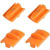 Fukaisu 4pz 157400-1001 Lame per Taglierina Carta, Lame Ricambio Taglierina per Carta Compatibili con Fiskars Tripletrack High Profile Cutter Portatile da 30cm Stile I 1968701005