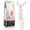 BOCCA DELLA VERITA Caffe in Grani Italiano Arabica Idea Regalo Aroma ANGEL Sacco da 1 Kg Caffe Napoli Tostato Naturalmente e Artigianalmente Caffè Chicchi, Certificato Rainforest e UTZ
