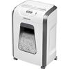 Fellowes Distruggi documenti a frammento 15C, 15 fogli, per casa e piccolo ufficio, uso personale, cestino estraibile da 19 litri, distruggidocumenti con blocco di sicurezza, alta sicurezza P4, bianco