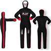 Blist Sacco da boxe per MMA, judo, jiu jitsu, brasiliano, posizione seduta, wrestling, arti marziali, boxe, karate, allenamento (vuoto), nero, 177,8 cm