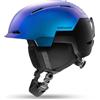 Odoland Casco da Sci Unisex, Casco da Snowboard per Uomo e Donna, Protezione Ottimale Ventilazione, Taglia Regolabile per Adulti Caschi per Snowboard e Sci Alpino, Viola Sfumata