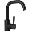 Serenfira Rubinetto Lavello Cucina,Rubinetti Cucina in Acciaio Inossidabile per Lavello da Cucina Bagno,Forma di L Miscelatore Monocomando con Girevole a 360°