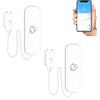 PORFOYO 2 rilevatori d'acqua WLAN con telecomando app, rilevatore di perdite d'acqua Ip67, 2,4 GHz, 802.11b/G/N, 100 Db, sensore d'acqua forte, sensore di allarme dell'acqua Wi-Fi, per cucina, bagno e cantina
