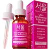 SeoulCeuticals Korean Skin Care Kojic Acid Siero Alpha Arbutin - Korean Beauty Skincare Dark Spot Remover Corrector Glycolic Acid Siero + Salicylic Acid K Beauty for that Glowing, Even Skin Tone 1oz