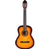 EKO GUITARS - CS-10 SUNBURST, Chitarra Classica Serie Studio Scala 4/4, Top in Tiglio, Fasce e Fondo in Tiglio Laminato, Manico e Tastiera in Betulla, Custodia Inclusa, Colore Sunburst