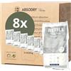 ABSODRY duo family AbsoDry - Ricarica deumidificatore 8x600g - Compatibilità universale - Previene odori e trattiene l'umidità - Sali anti umidità per deumidificatore - Ricarica sali assorbi umidità