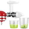 Gdrtwwh - Estrattore di succo per mixer KitchenAid, accessorio per frullatore, adatto per verdure e frutta (bianco)