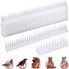 YeahBoom 12 Pezzi Dissuasori per Piccioni Plastica,5.16M Dissuasori per Piccioni,3 righe Scaccia Piccioni,Dissuasori Scaccia Piccioni,Dispositivo Anti Uccelli,Uccelli per BalconeTerrazza Finestra