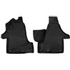 Element Tappetini in Gomma Premium Antiscivolo su Misura per VW Transporter T5 T6 2004-2020, Nera