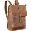 STILORD Foster Zaino Lavoro Pelle Zaino Grande per Biciclette Vintage Backpack per Computer Portatile Daypack per Uomini Donne Vera Pelle Colore:marrone medio