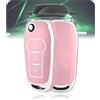 LELNOOS Cover Chiave Auto, Silicone Custodia Chiave Protettiva Copri Chiavi per Ford Fiesta Puma Ka Kuga Focus Ecosport Transit Tourneo Courier Connect Custom Mondeo Ranger Edge Explorer Galaxy