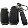 TECART Custodia Intelligente per Chiave Auto Protezione Chiave Adatta per Subaru BRZ Forester Impreza STi WRX XV Crosstrek Custodia Protettiva per Chiave in Pelle 3 Tasti Nero