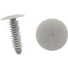 A ABSOPRO Fissaggio Universale 7mm Rivestimento Rivetti Fermi Plastica Grigio (40 Set)