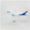 AeroClix Modello Aereo Norse Atlantic Boeing 787-9 LN-FND 1/200 Scala Modello Aereo, perfetto per la visualizzazione, lunghezza 31,5 cm, viene fornito con un supporto