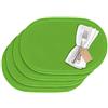 Westmark Set da tavola/Tovagliette americane, 4 Pezzi, 45,5 x 29 cm, Vinile, Verde, Saleen Edition: Fun