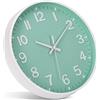 ACCSHINE Orologio da parete moderno senza ticchettio, silenzioso, da 30 cm, al quarzo, funzionamento a batteria, facile da leggere, per stanza, casa, cucina, camera da letto, ufficio