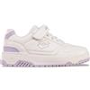 LOTTO Groovn K, Scarpe da Ginnastica, Lilla Bianca, 25 EU