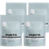 PUNTO - Caffè in grani decaffeinato - Confezione da 4 x 250 g - Caffè speciale - Decaffeinato all'acqua - 100% Arabica - Note di cacao - Gusto dolce al cioccolato - Corpo medio