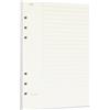 Zelten Ricarica di fogli di carta perforata per raccoglitori a 6 fori, organizer, diario personale, agenda ricaricabile, Connell, A5/6 Hole
