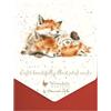 Wrendale Designs by Hannah Dale - La notte prima di Natale - Set di biglietti natalizi - Confezione da 8