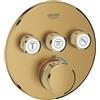 Grohe Grohtherm SmartControl rubinetto doccia da incasso con termostatico, 29121GN0, Grohtherm SmartControl cool sunrise spazzolato [Rubinetteria Bagno > Rubinetteria Doccia]