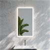 neoro n30 specchio illuminato La: 50 cm, con illuminazione su tutto il perimetro, diretta + indiretta, BN0060MI, n30 [Specchi > Specchi]