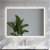 neoro n30 specchio illuminato La: 120 cm, con illuminazione su tutto il perimetro, diretta + indiretta, BN0062MI, n30 [Specchi > Specchi]