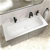 Villeroy & Boch Somera lavabo doppio, con 2 fori rubinetteria La: 120 P: 50 cm, 5A73C1R1, Somera bianco [Lavabi > Lavabi Doppi]