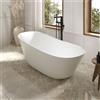 Villeroy & Boch Somera vasca da bagno freestanding, ovale L: 170 La: 75 A: 64,3 cm, UBQ170SOM7F200V-RW, Somera stone white [Vasche da Bagno > Vasche da Bagno Freestanding]