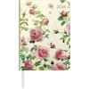 Alpha Edition - Daily Journal Roses 2026 - Agenda tascabile 11 × 15 cm con 352 pagine e visualizzazione diurna, calendario in 4 lingue, elegante agenda con rose con lista delle cose da fare e area