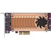 Qnap Scheda Qnap QM2-2S-220A PCIe Dual M.2 SATA SSD 2gen. x 2 [QM2-2S-220A]