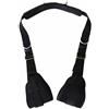 Generic Bracciale multifunzione regolabile in nylon nero adatto per collo e coscia, adatto per principianti, regalo di coppia - D6NL