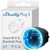 Shelly Plug S Gen3 Nero - Presa Intelligente Wi-Fi (Tipo F), Misurazione Consumi, 12A, 2500W, Matter, Nessun Hub Richiesto, Controllo da Remoto, Programmi Smart, Alexa, Google Home, Apple HomeKit